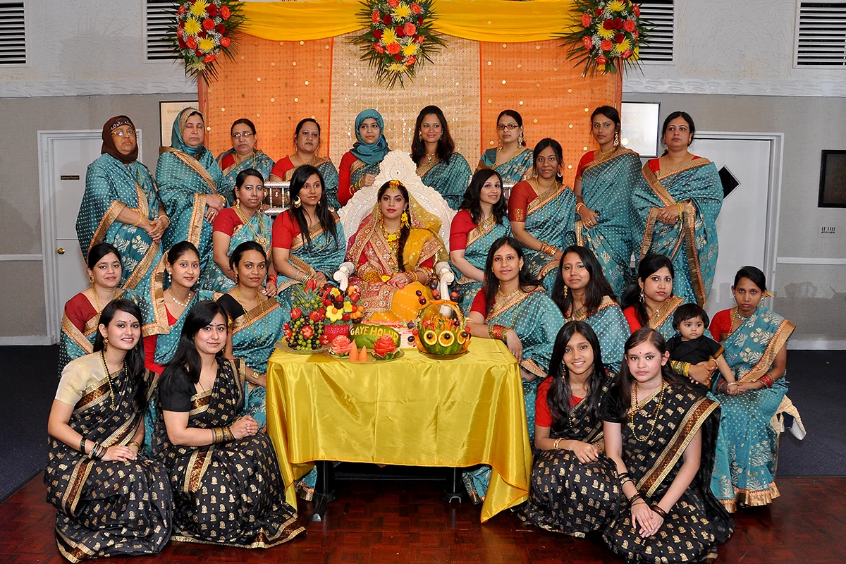 Bangladeshi Gaye Holud celebration