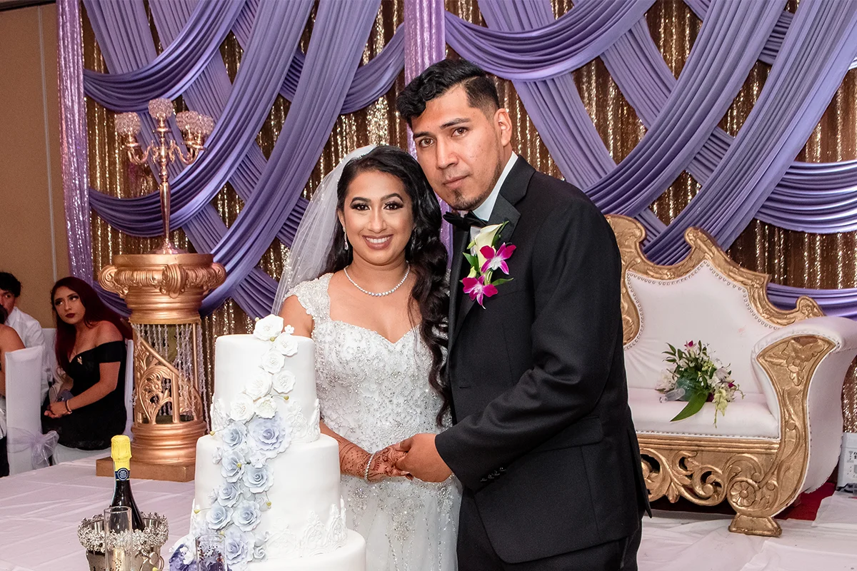 Caribbean wedding reception dance