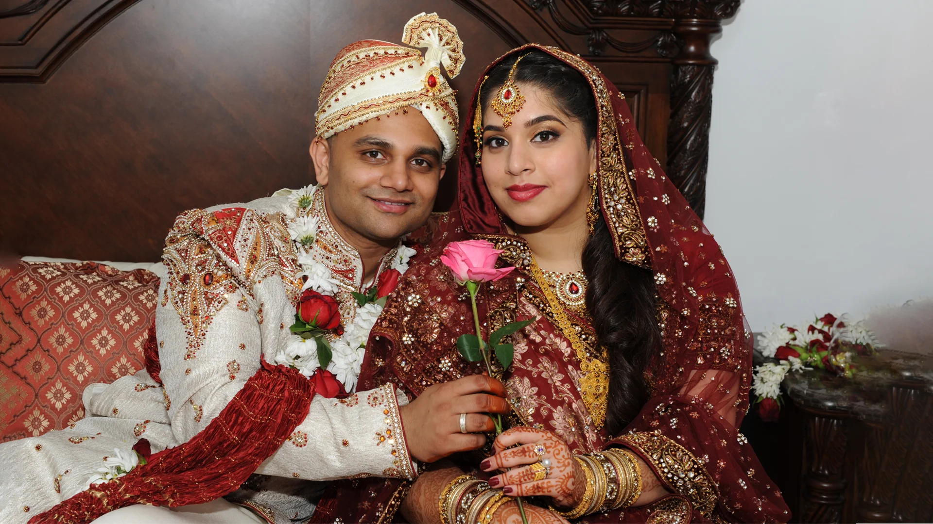 Couple checking wedding date availability with DesiLens Photo & Film