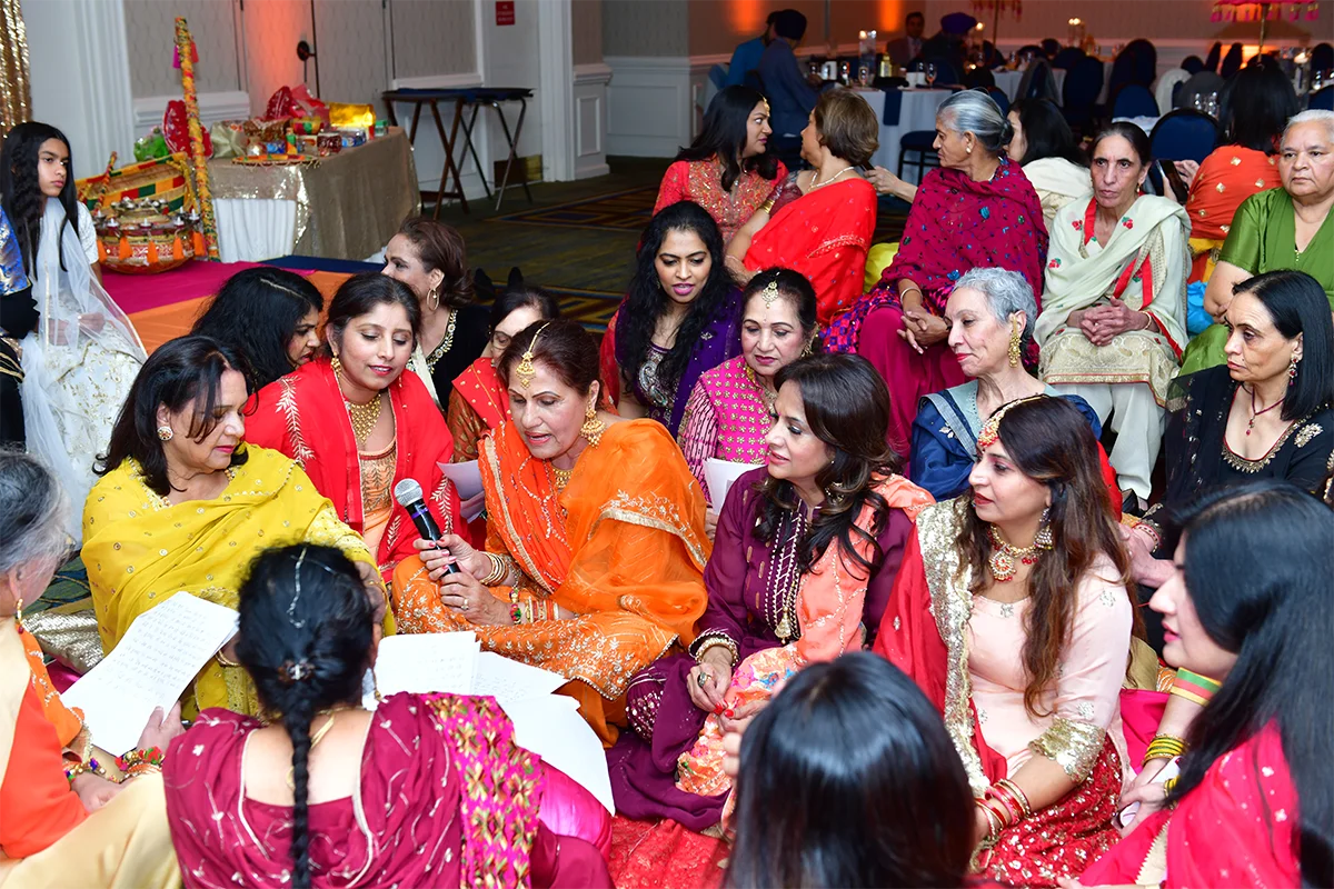 Punjabi Sangeet wedding night